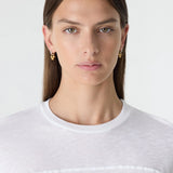 Slub Yoke Slouch T-Shirt