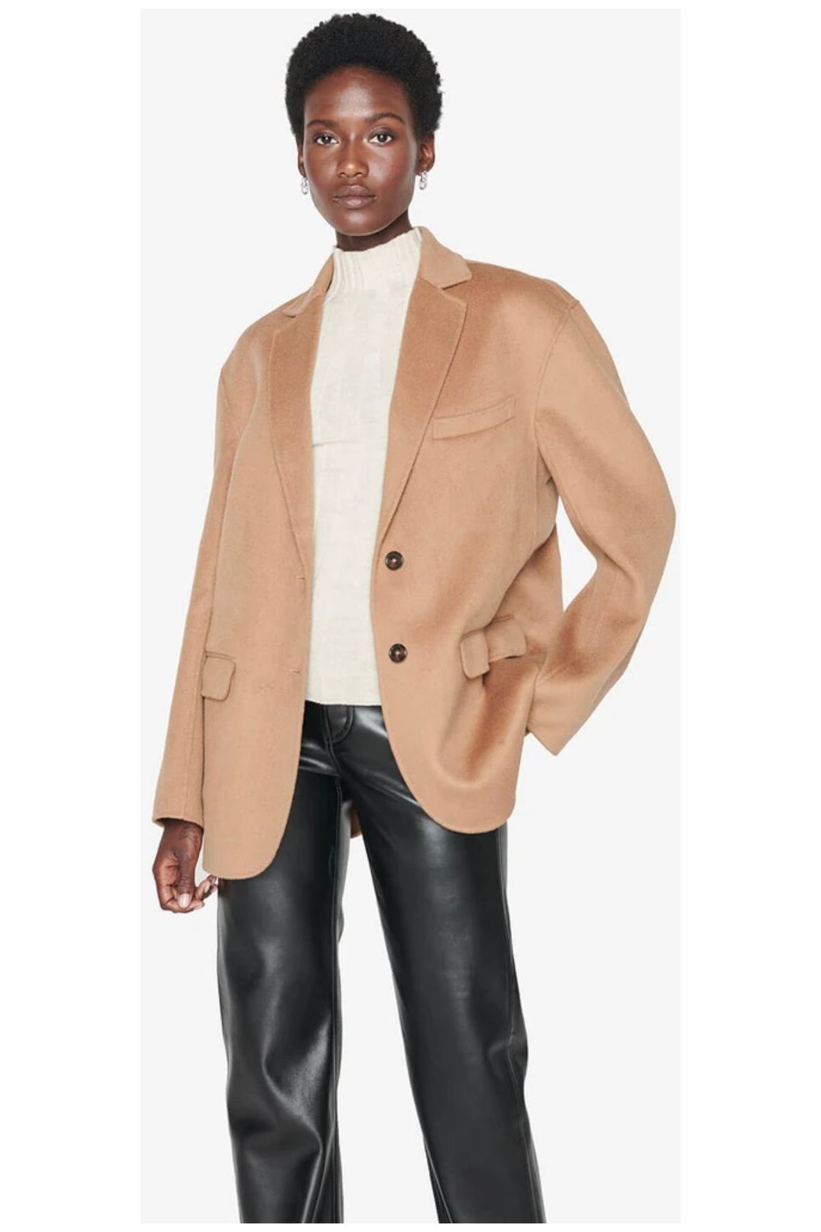 Cloth Lifestyle Boutique Quinn Blazer in Camel