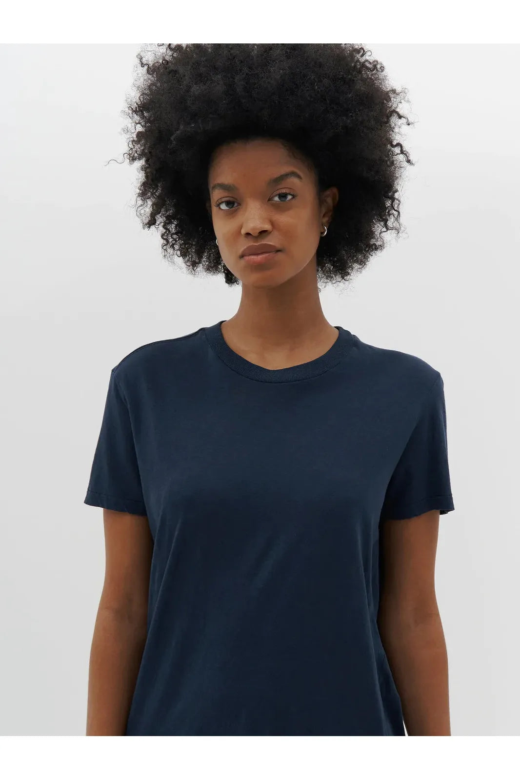 Regular Classic Short Sleeve T-shirt in Prussian Blue by Bassike