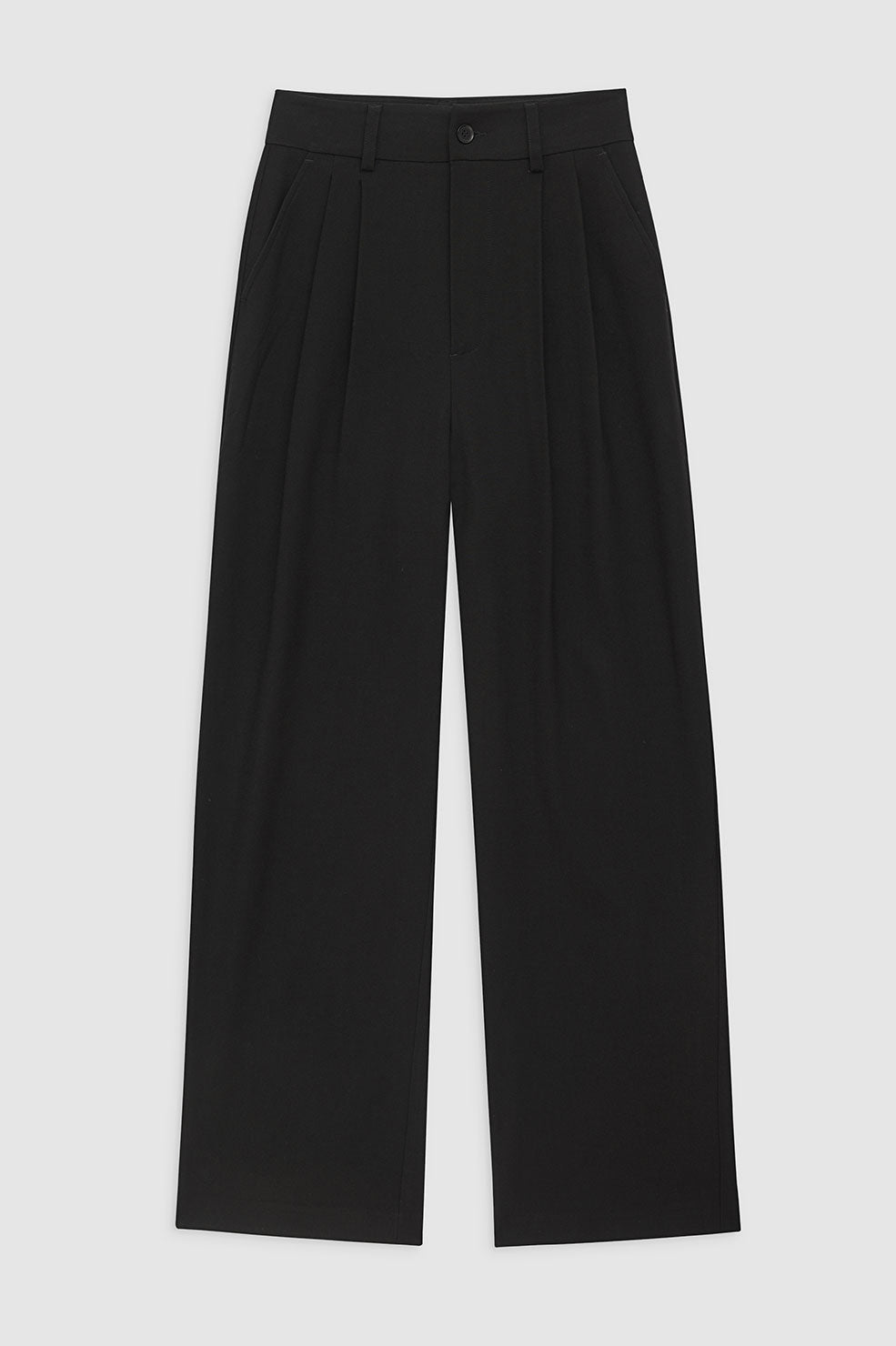 Carrie Pant in Black Twill