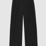 Carrie Pant in Black Twill