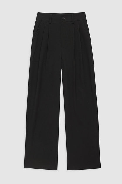 Carrie Pant in Black Twill