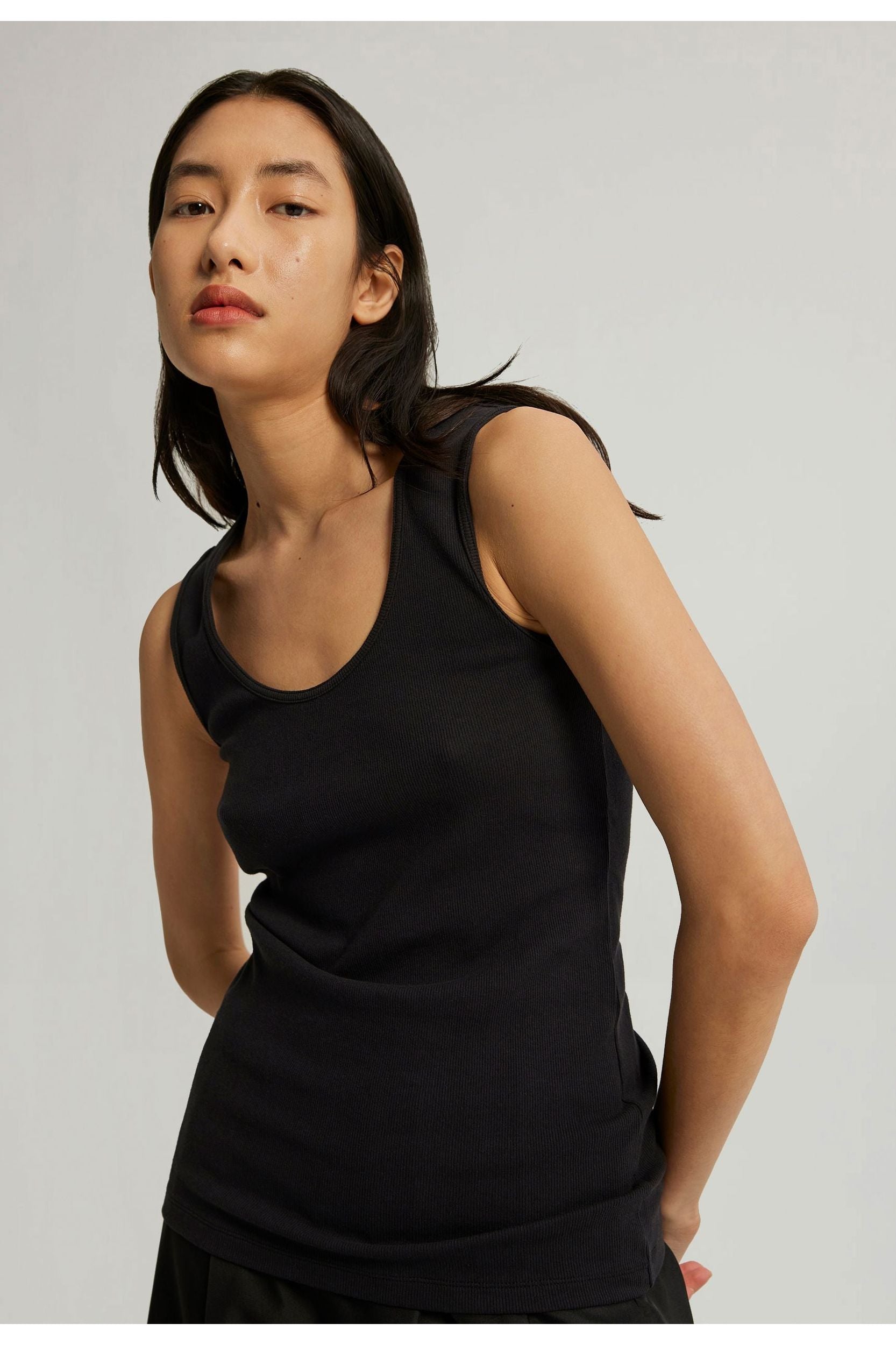 Song Tank in Black by Jac+Jack