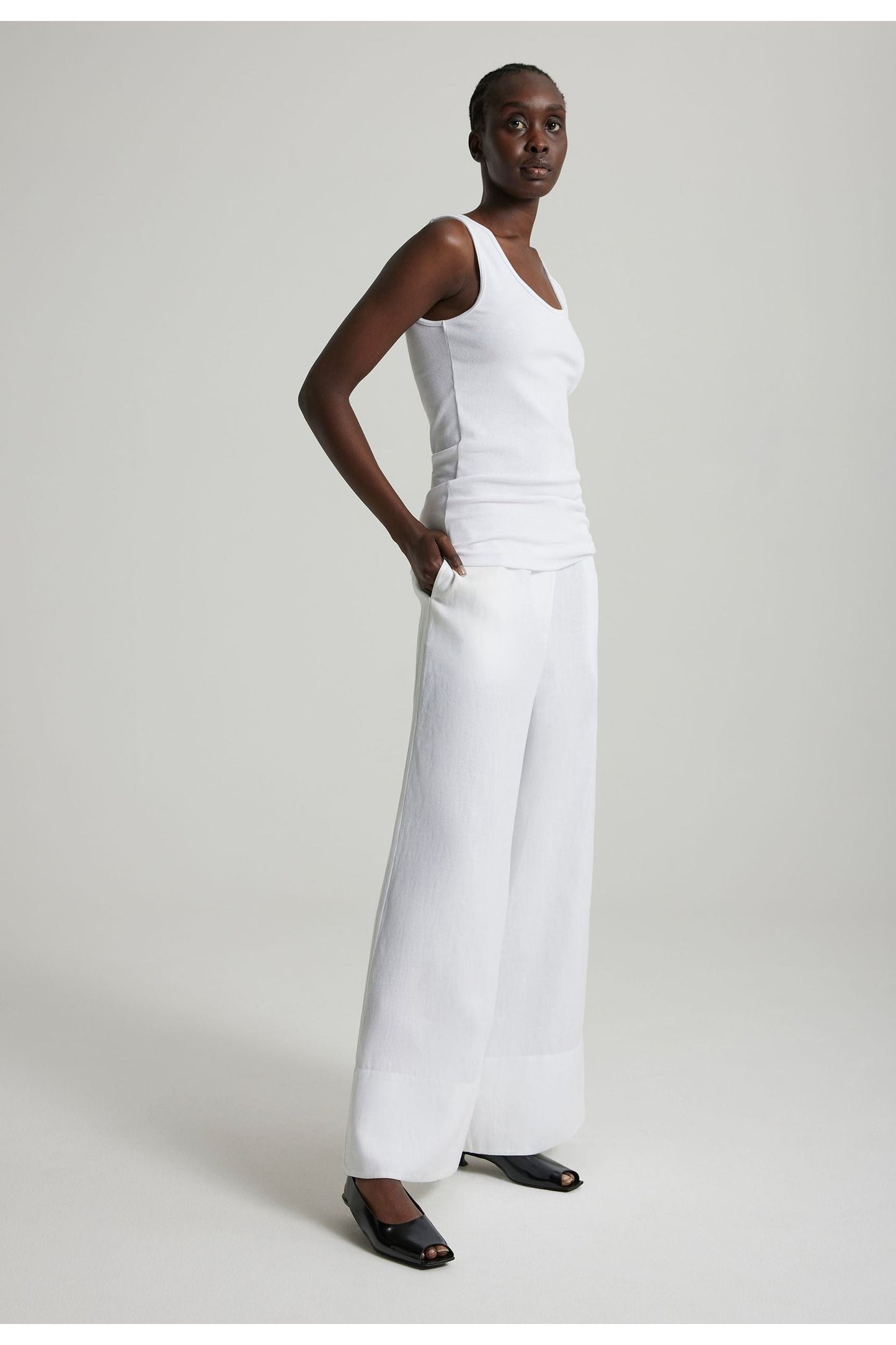 Song Tank in White by Jac+Jack